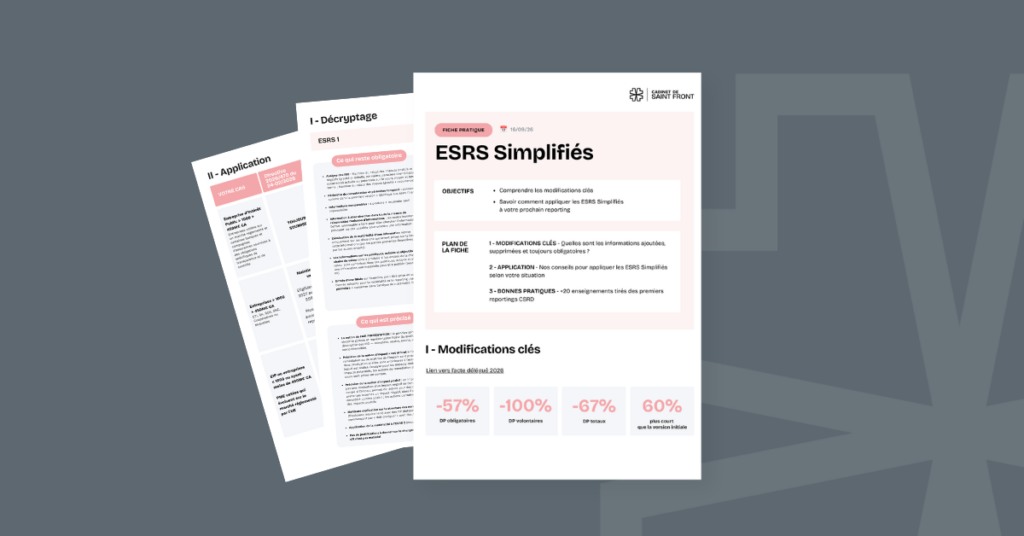 fiche action esrs simplifies